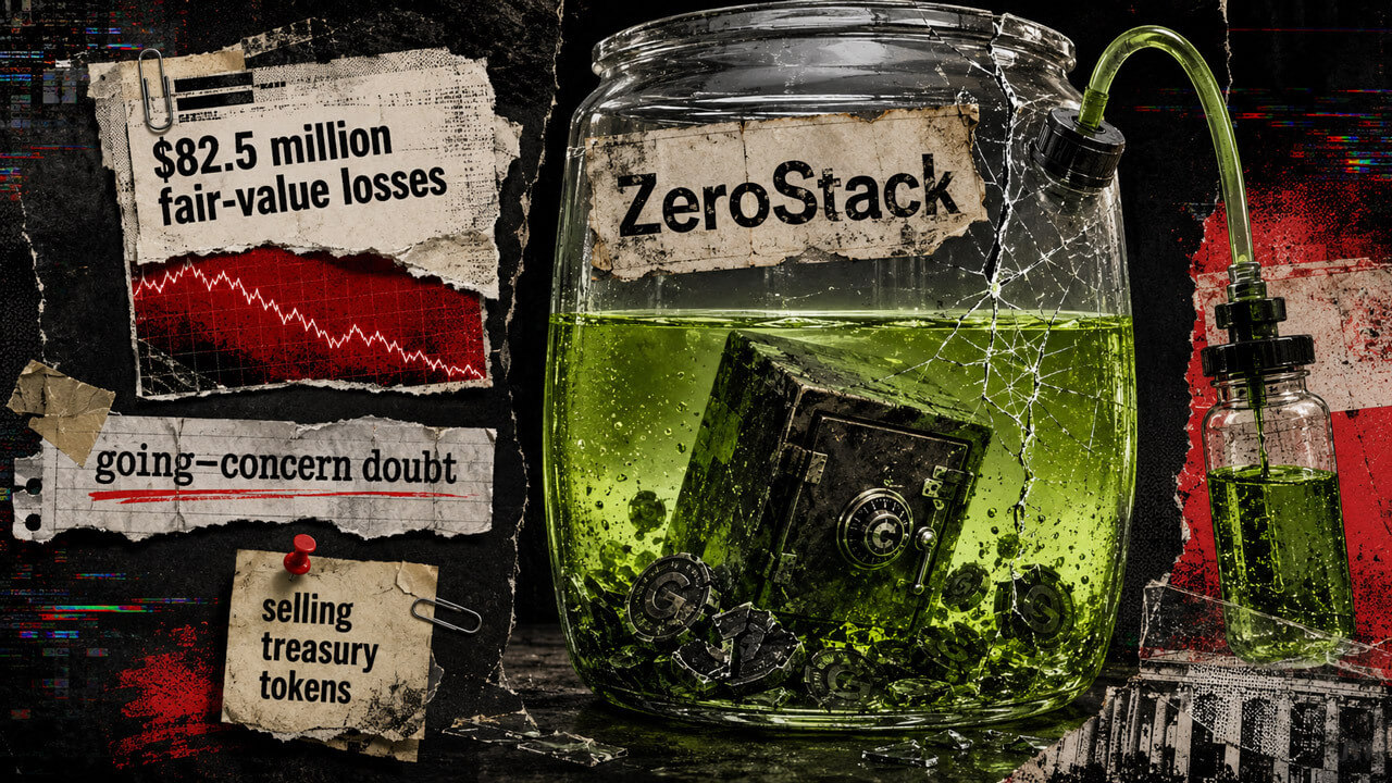 This 3M crypto stash collapsed to just M, forcing ZeroStack to literally stake its survival on token rewards This 3M crypto stash collapsed to just M, forcing ZeroStack to literally stake its survival on token rewards