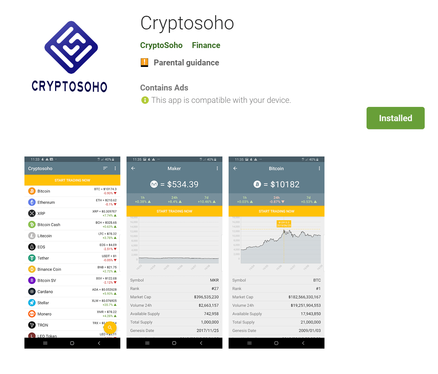 Crypto Price Alerts App The Crypto App Alerts, Widgets