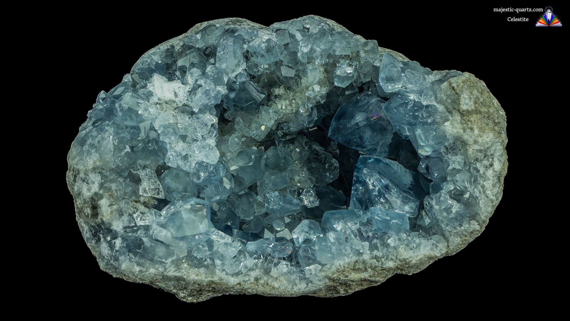 Celestite Properties and Meaning + Photos Crystal Information