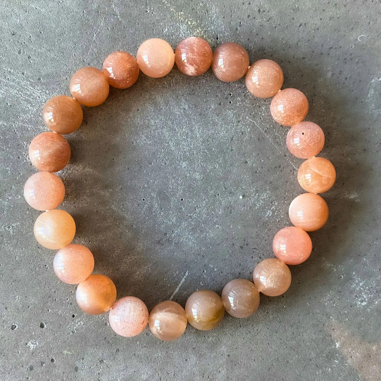 Sunstone Bracelet 100 Authentic Sunstone Crystal Bracelet