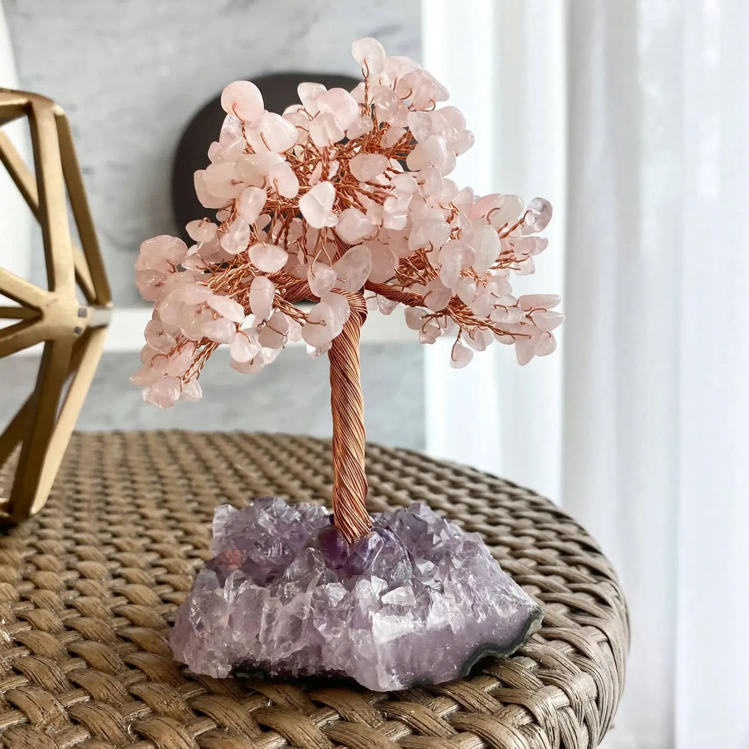 Crystal Tree Natural Gemstone Tree Of Life By ASANA