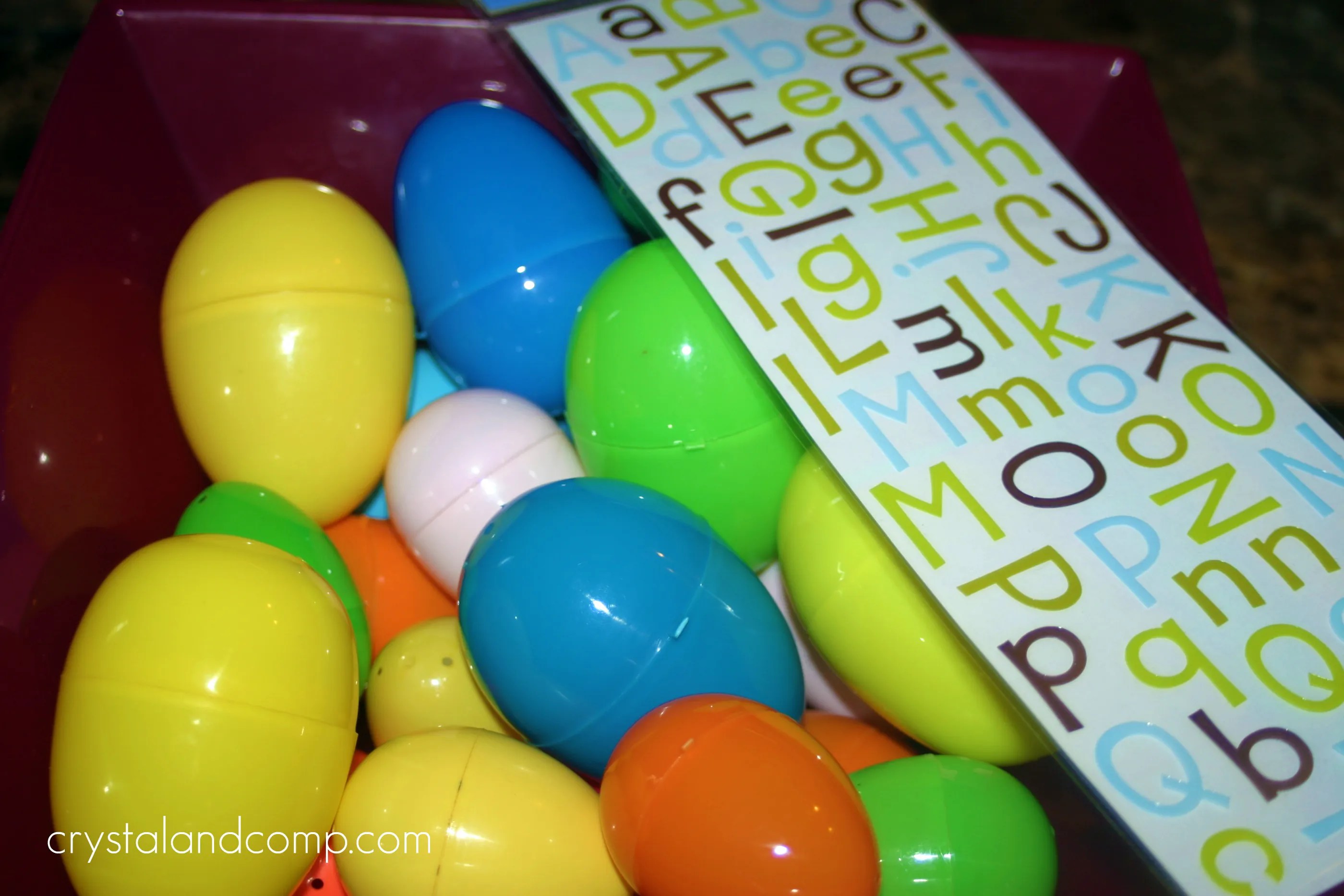 Activities for Kids RePurpose Plastic Easter Eggs