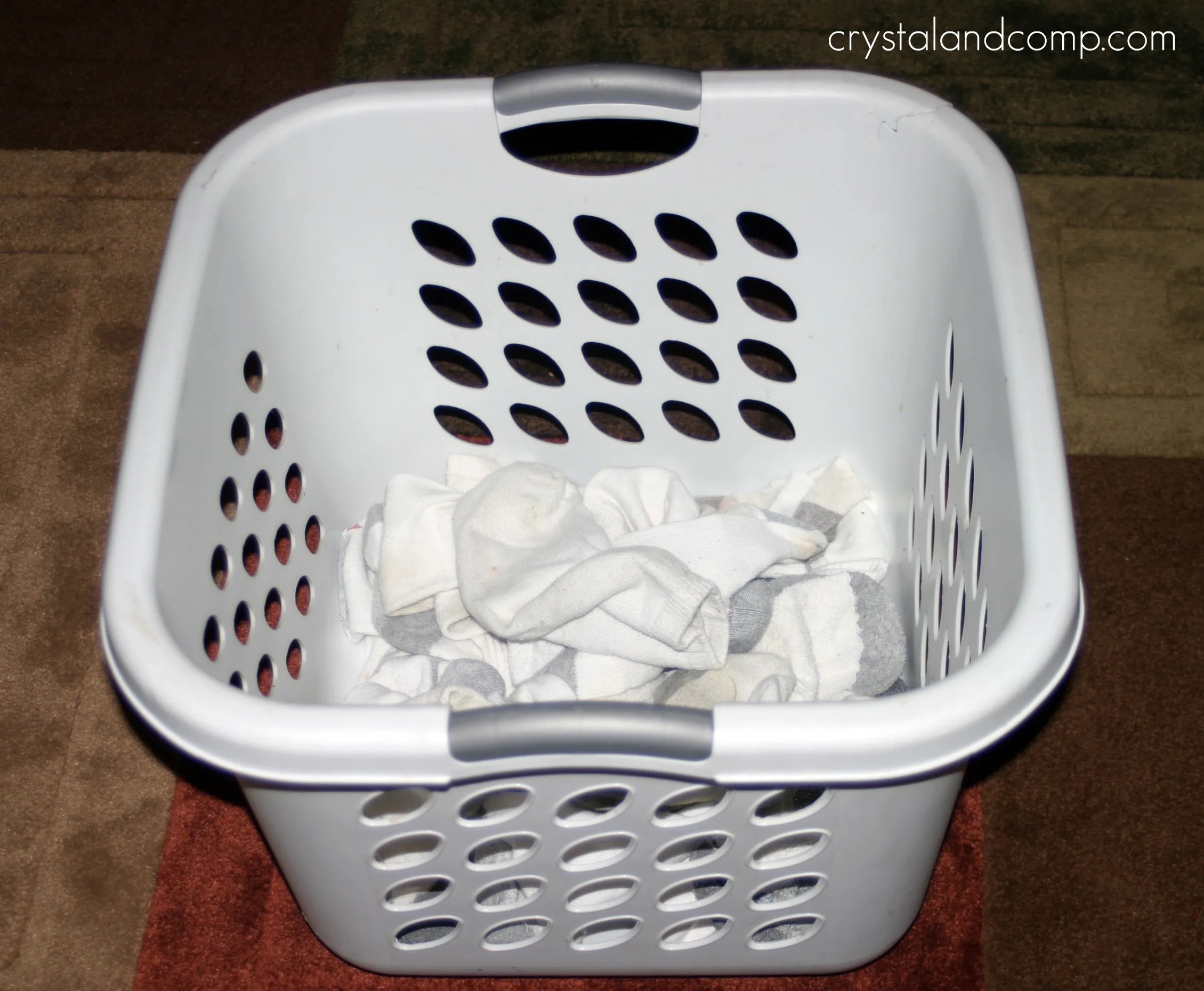 Never Ever Start a Sock Basket