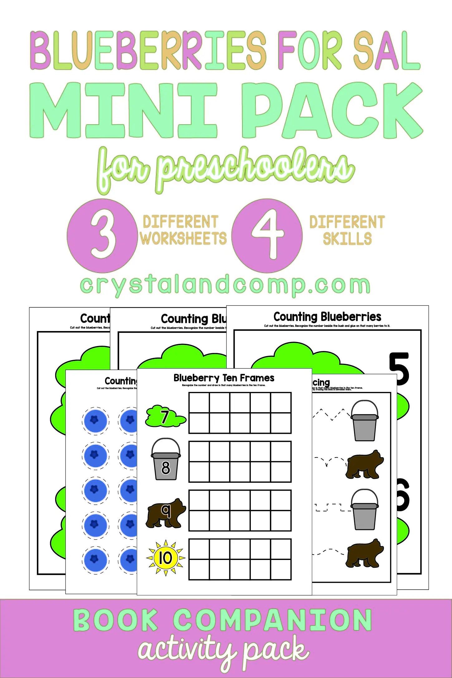 Blueberries for Sal Printable Companion