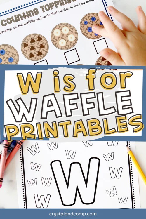 Waffle Day Printable Pack for Preschoolers