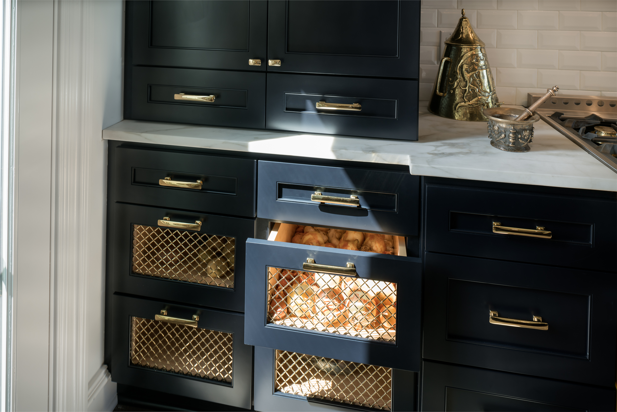 Custom Bread Drawer Crystal