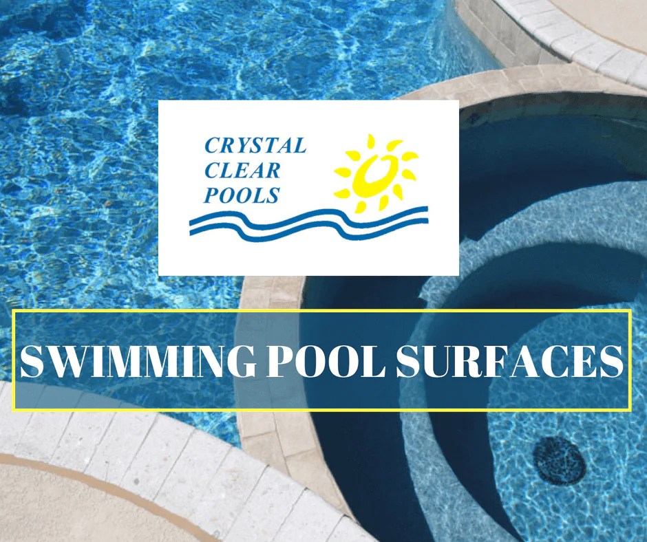 Swimming Pool Surfaces Marin County Crystal Clear Pools