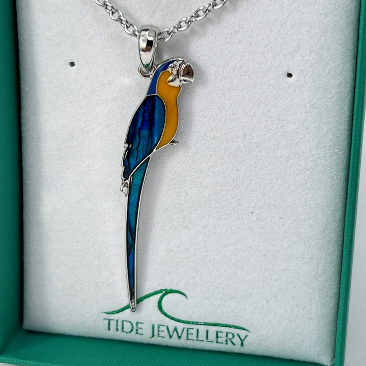 Parrot Necklace Crystal Elegance