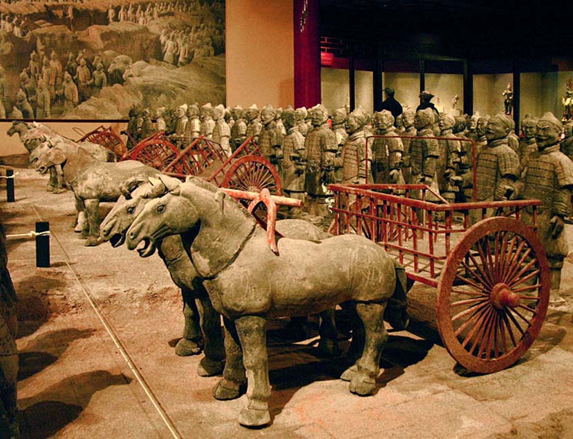 Terracotta Army, Terra Cotta Warriors and Horses Crystalinks