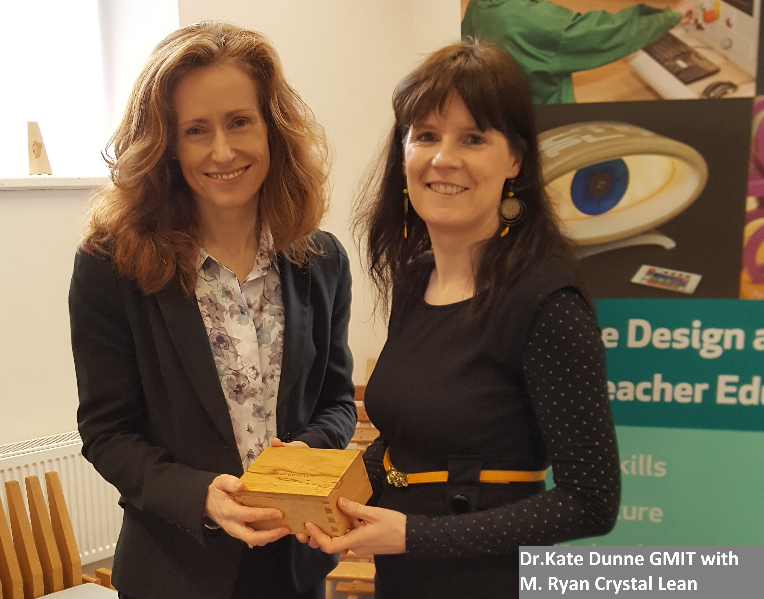 CLS speak with furniture and wood technology students at GMIT