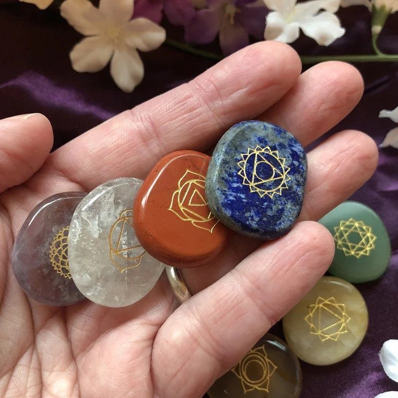 Chakra Crystal Healing Set