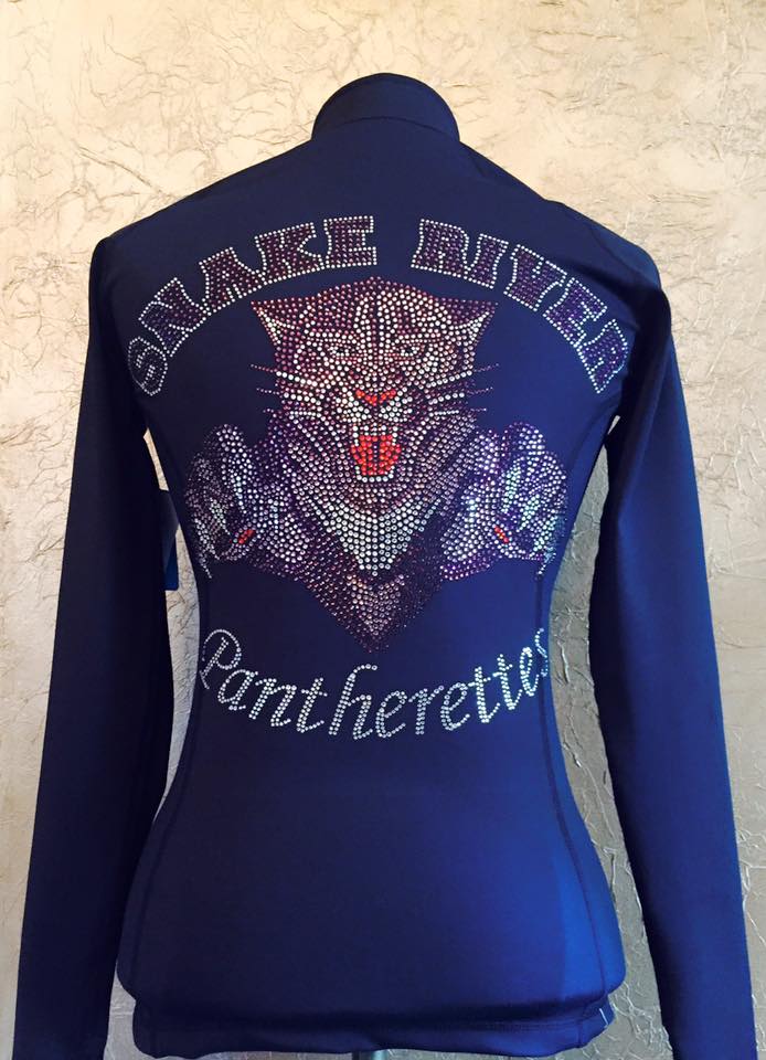 Custom Rhinestone Team Jacket Examples Crystallized Couture