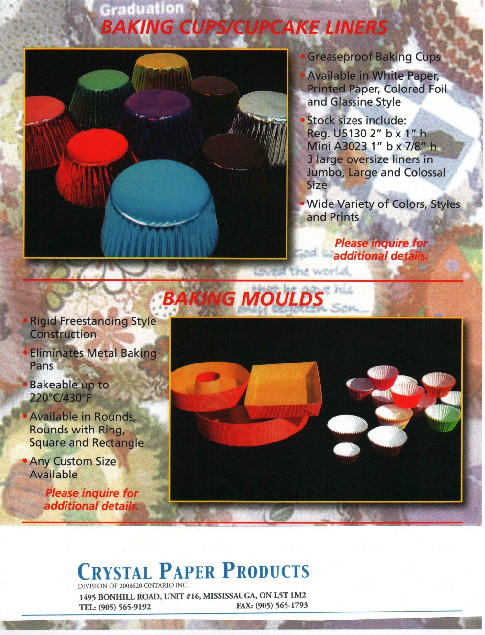 Crystal Paper Product