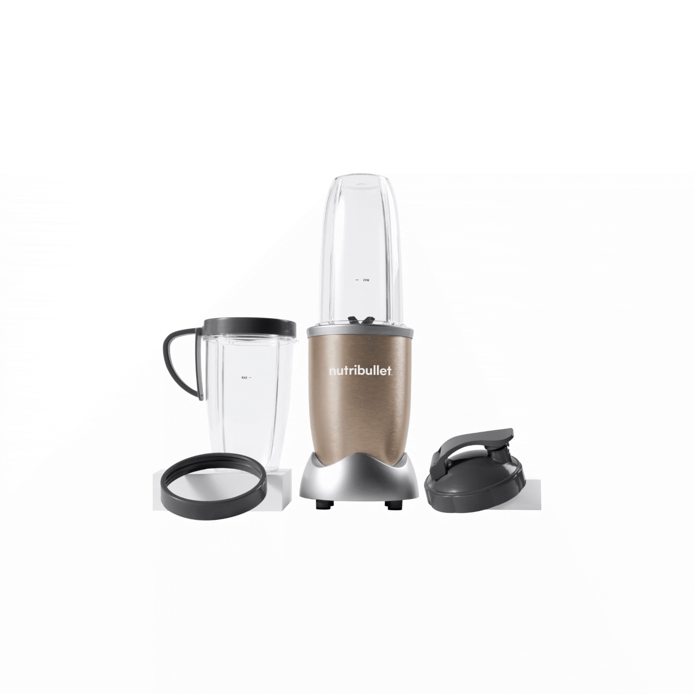 NUTRiBULLET 900w PRO PERSONAL BLENDER & JUICER (NB90901) Crystal