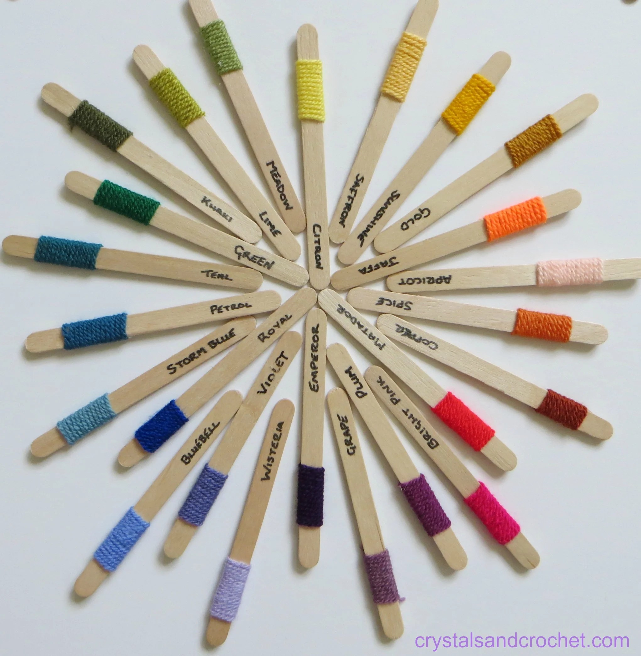 Choosing Colours for Your Crochet Projects Crystals & Crochet
