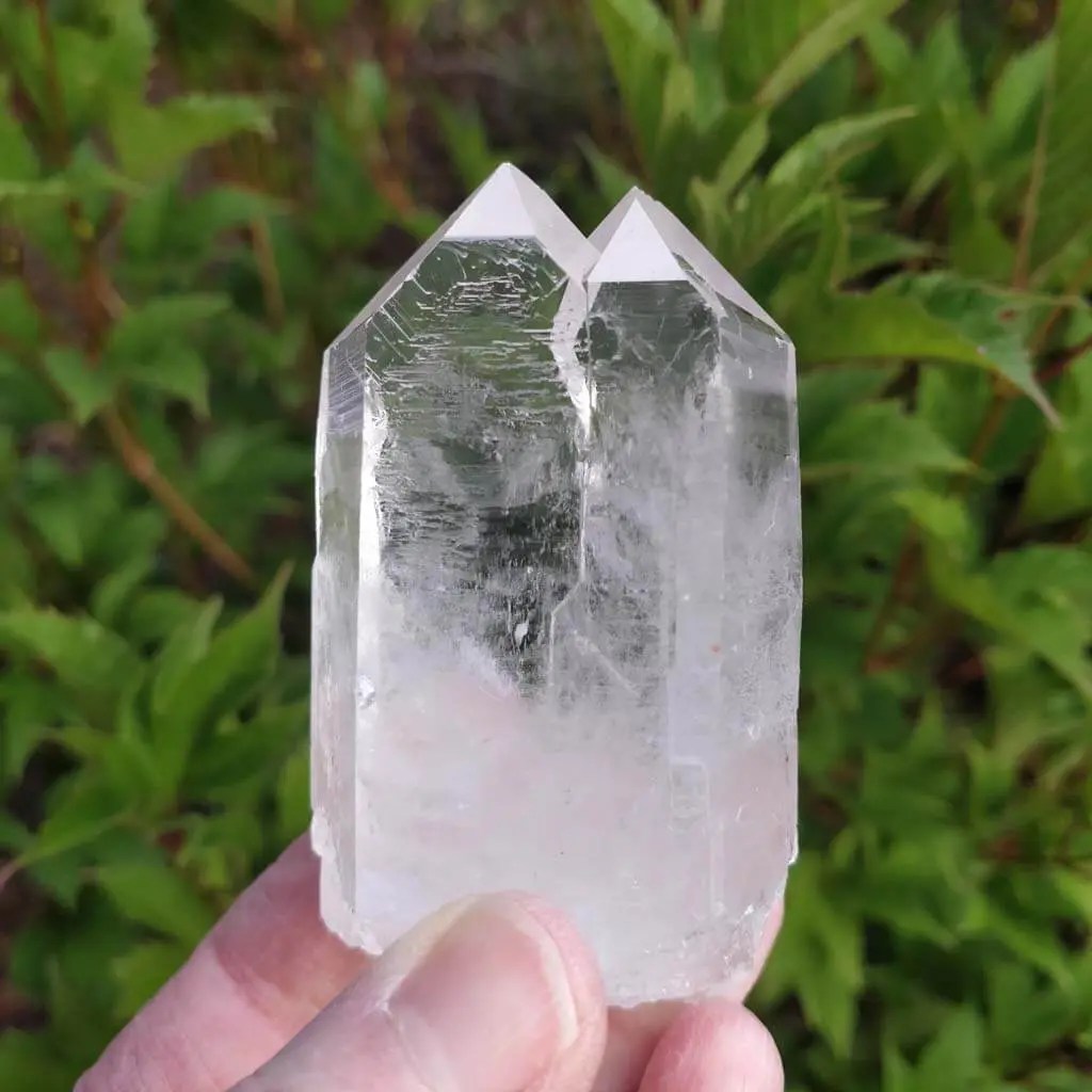 Natural Quartz Twin Points Crystals of Atlantis
