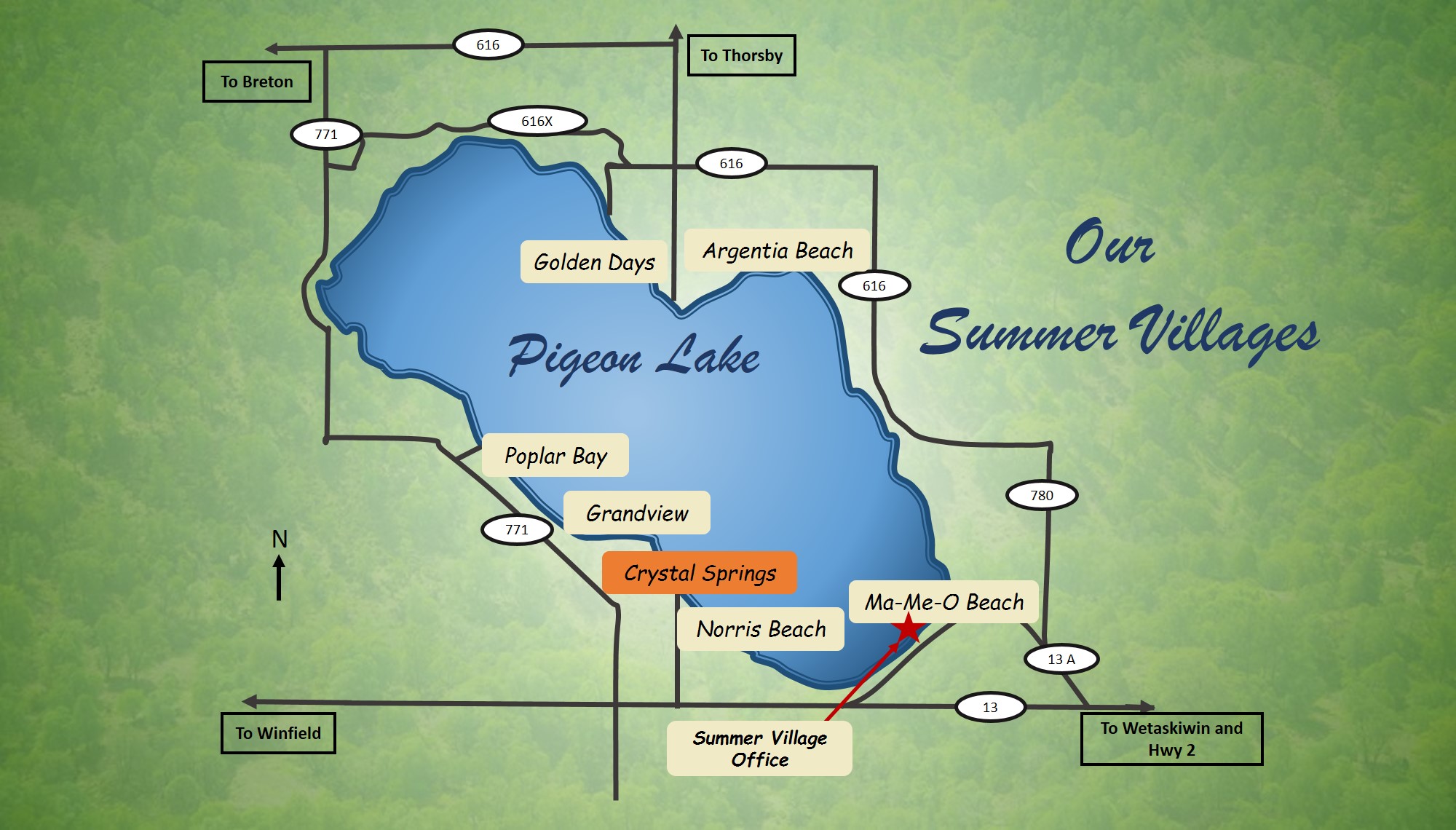 About Us Summer Village of Crystal Springs