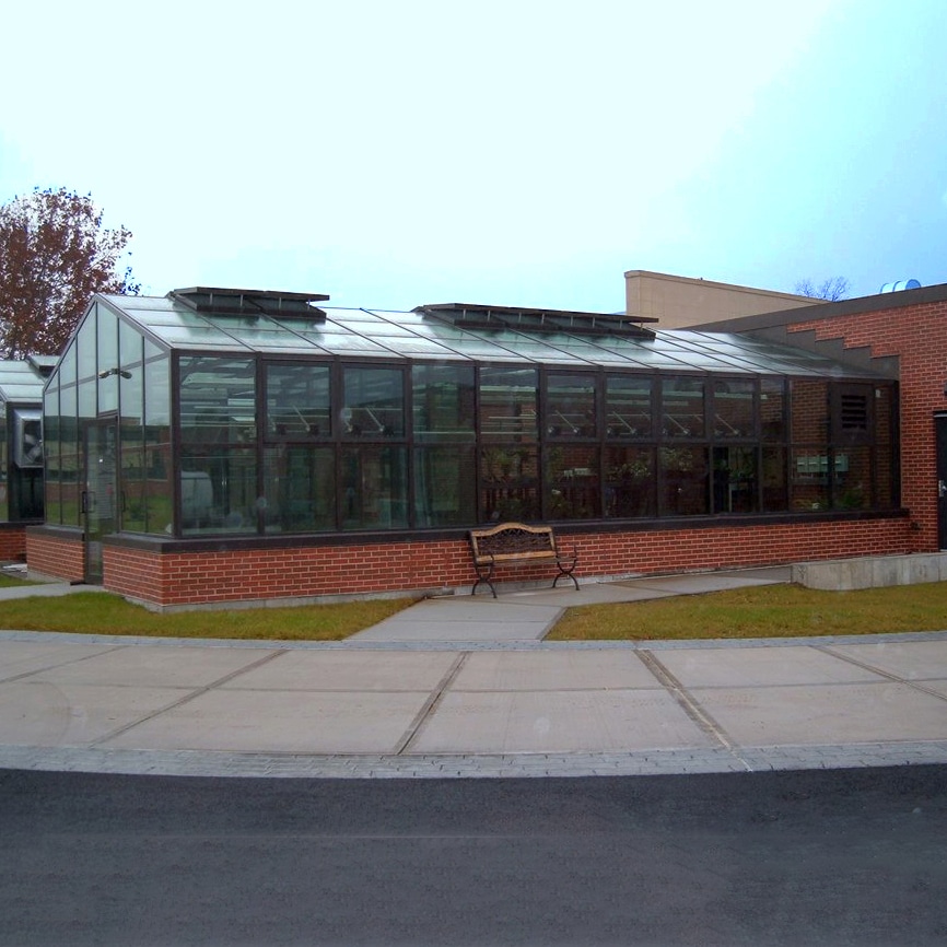 Chariho High School Greenhouses Crystal Structures Glazing