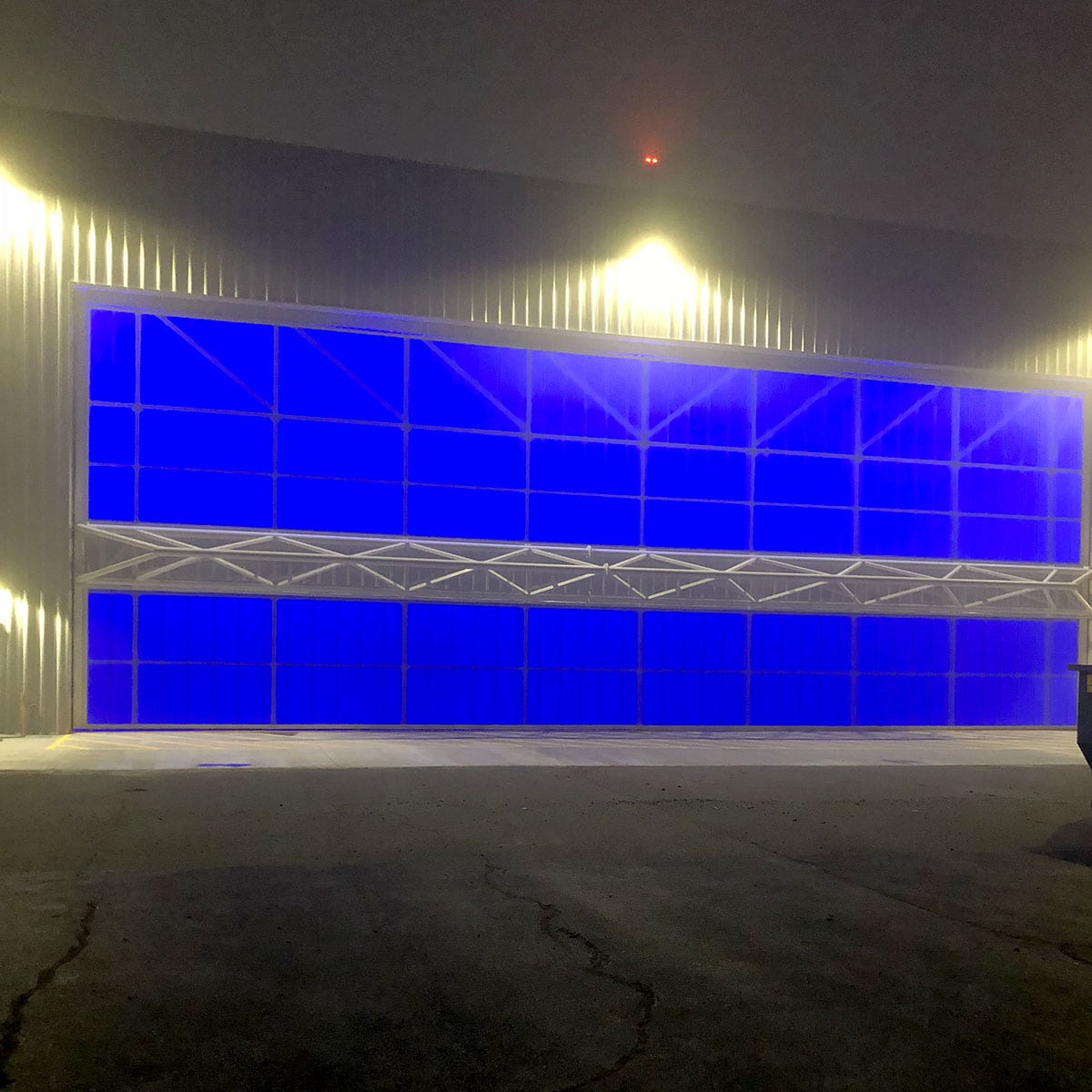 CharlotteMonroe Executive Airport Hangar Crystal Structures Glazing