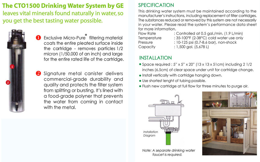 GE Drinking Water System