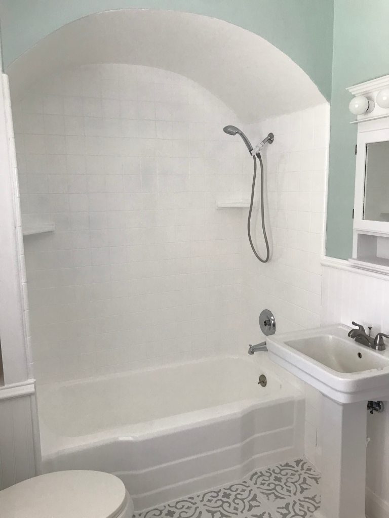 How to Paint a Tile Shower