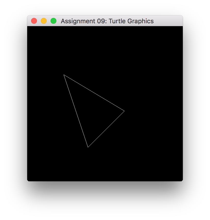 CSCI 261 Programming Concepts Assignment 09 Turtle Graphics
