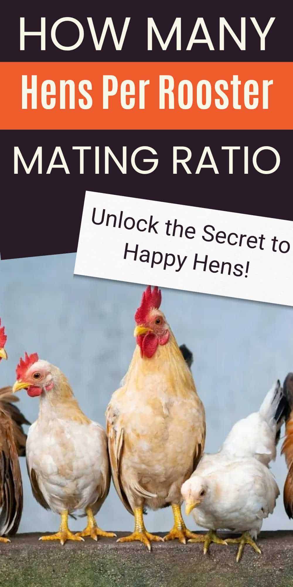 Mating Ratio How Many Hens per Rooster?