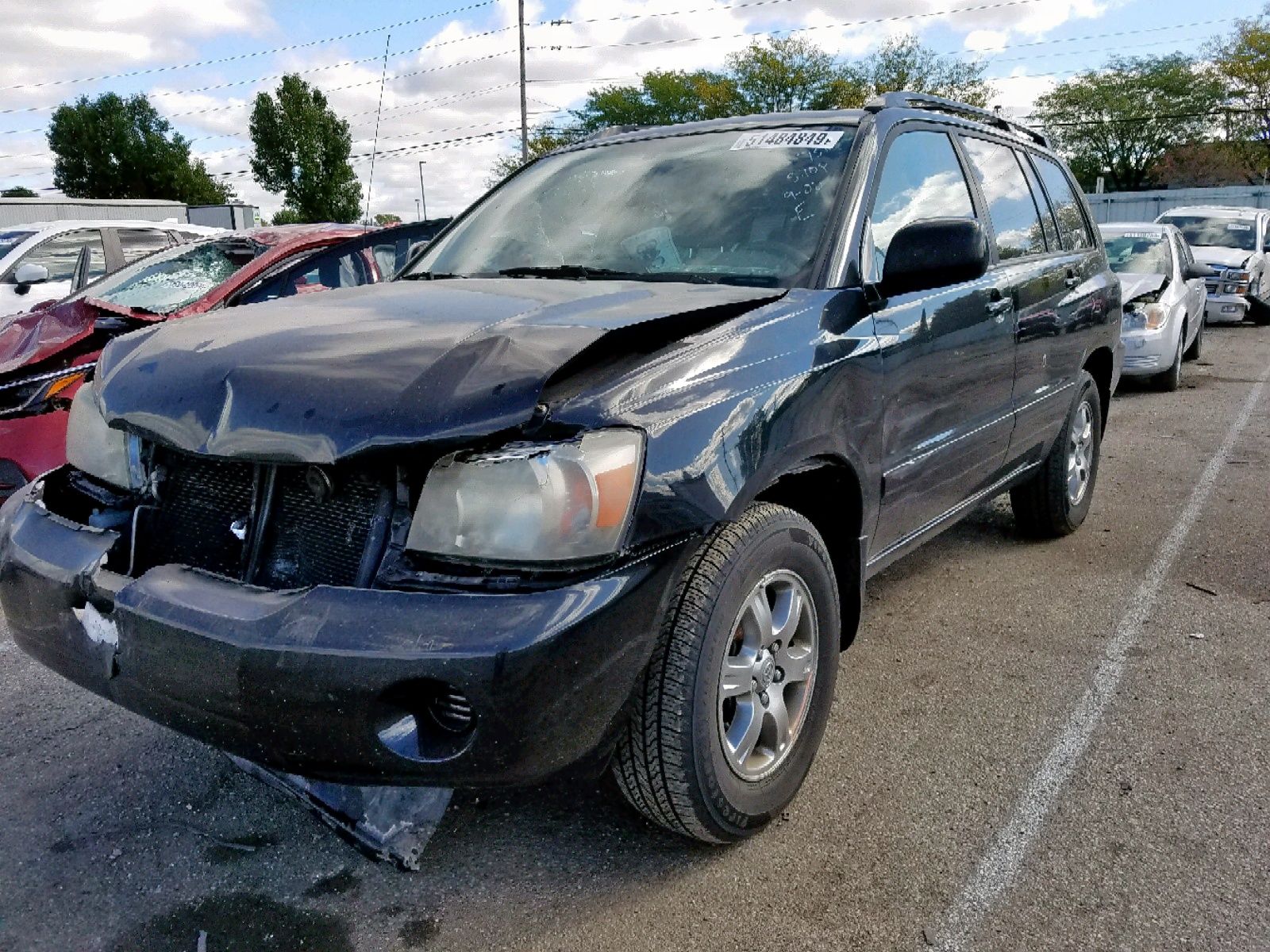 2005 TOYOTA HIGHLANDER LIMITED for Sale OH DAYTON