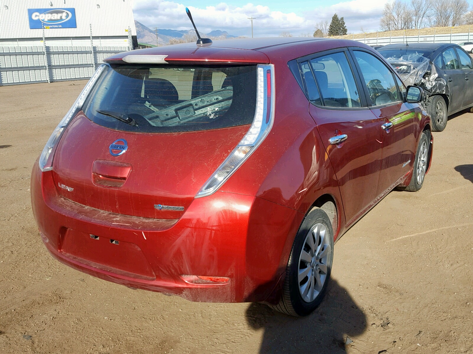 2013 NISSAN LEAF S for Sale CO COLORADO SPRINGS Wed. Feb 26, 2020