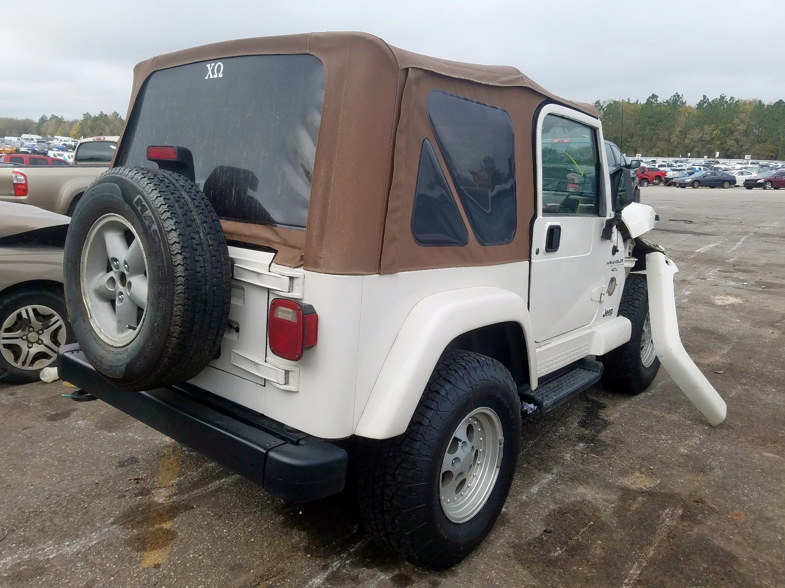 1999 JEEP WRANGLER / TJ SAHARA for Sale AL MOBILE
