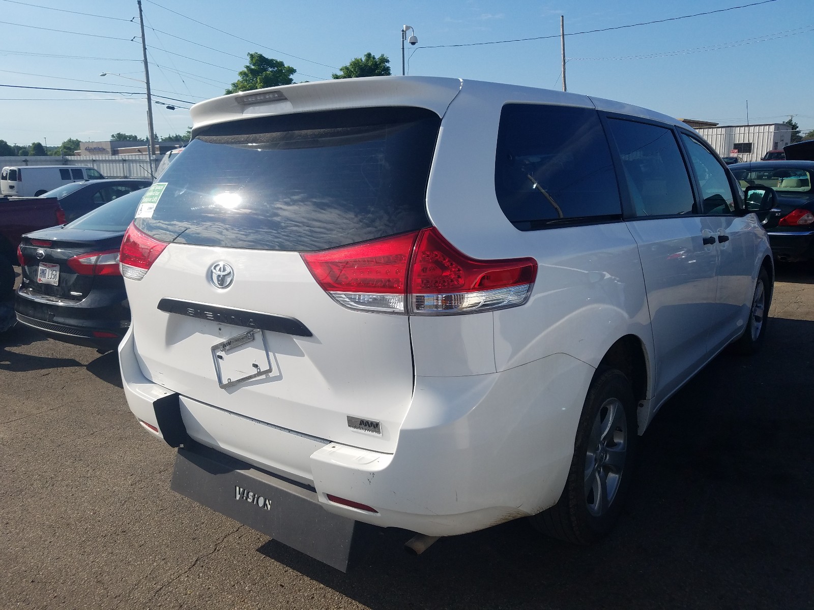 2012 TOYOTA SIENNA for Sale OH DAYTON Wed. Feb 24