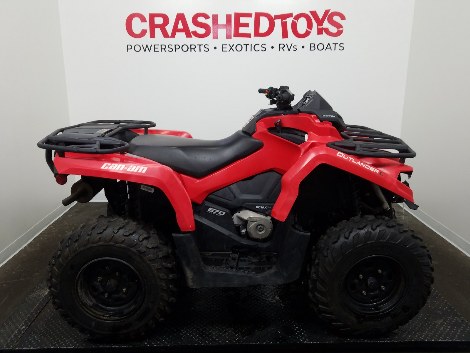 Salvage Motorcycles & Powersports 2016 CANAM OUTLANDER L 570 For