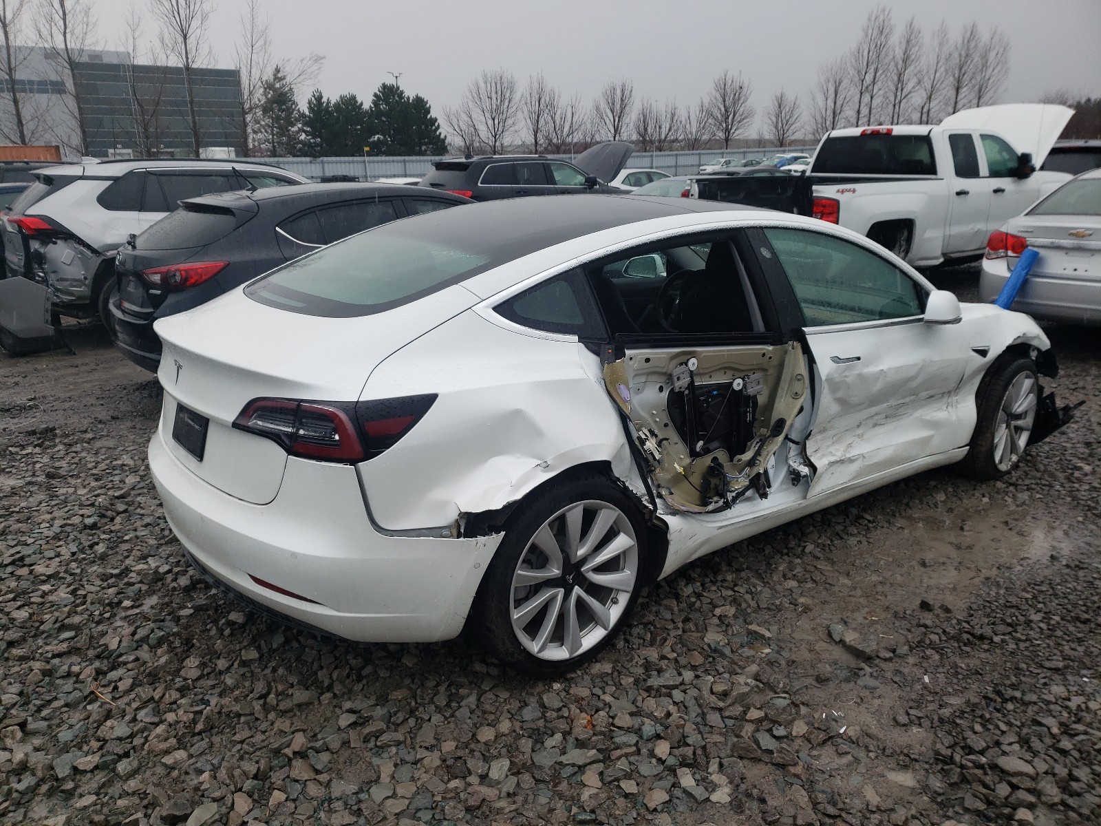 2019 TESLA MODEL 3 for Sale ON TORONTO Vehicle at Copart Canada