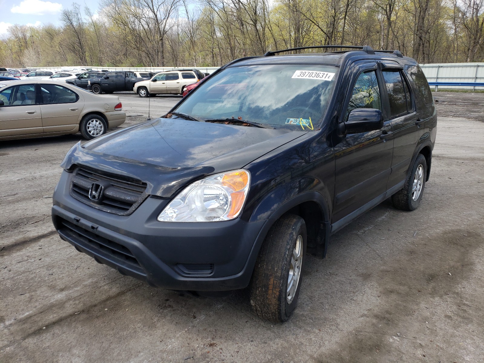 2003 HONDA CRV EX for Sale PA PITTSBURGH NORTH Mon. May 17, 2021
