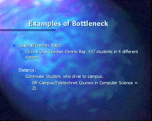Examples of Bottleneck