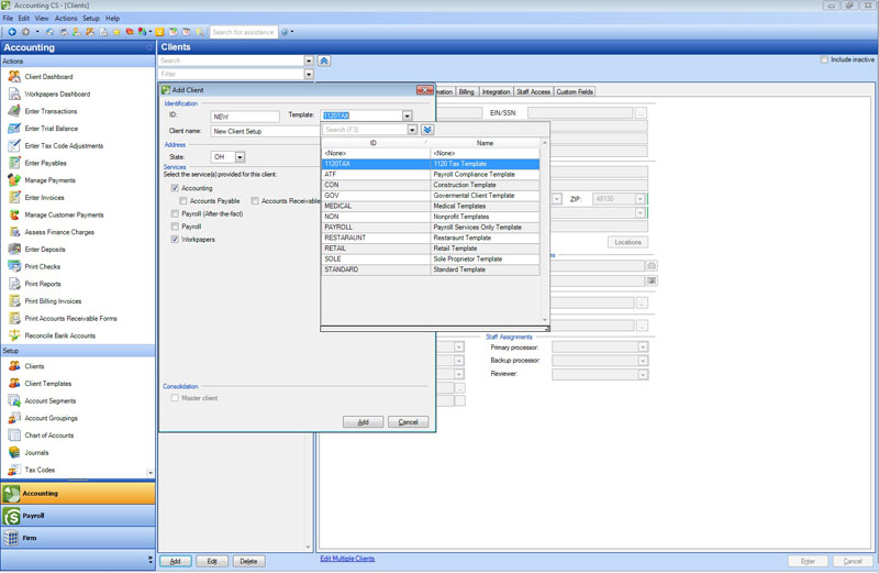 Professional Accounting Software Accounting CS from Thomson Reuters