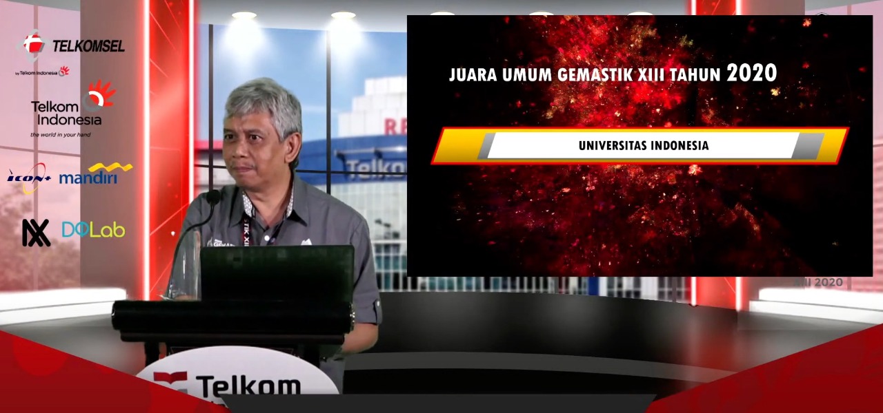 Gemastik 2020 UI Pertahankan Juara Umum 5 Tahun Berturutturut