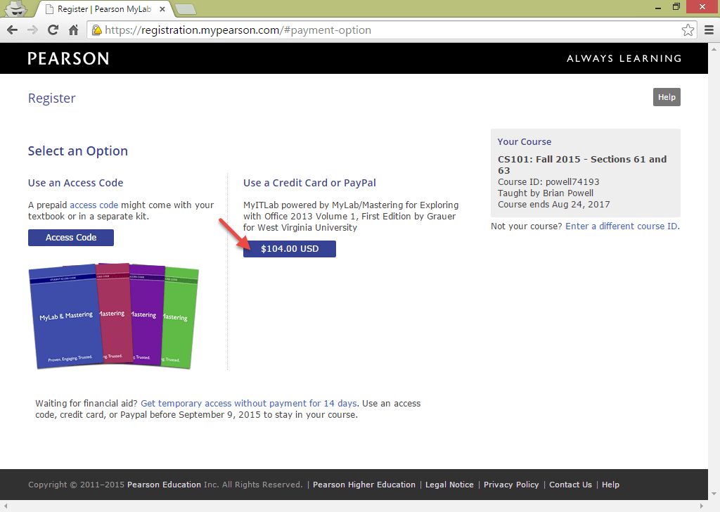 How To Buy Just An Access Code For Pearson Buy Walls
