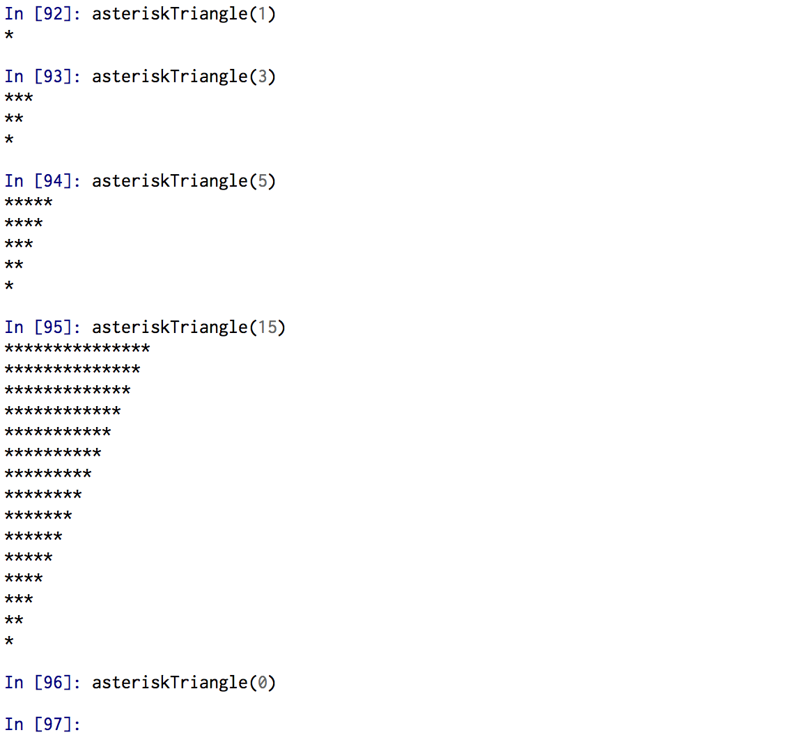 How To Draw A Triangle In Python