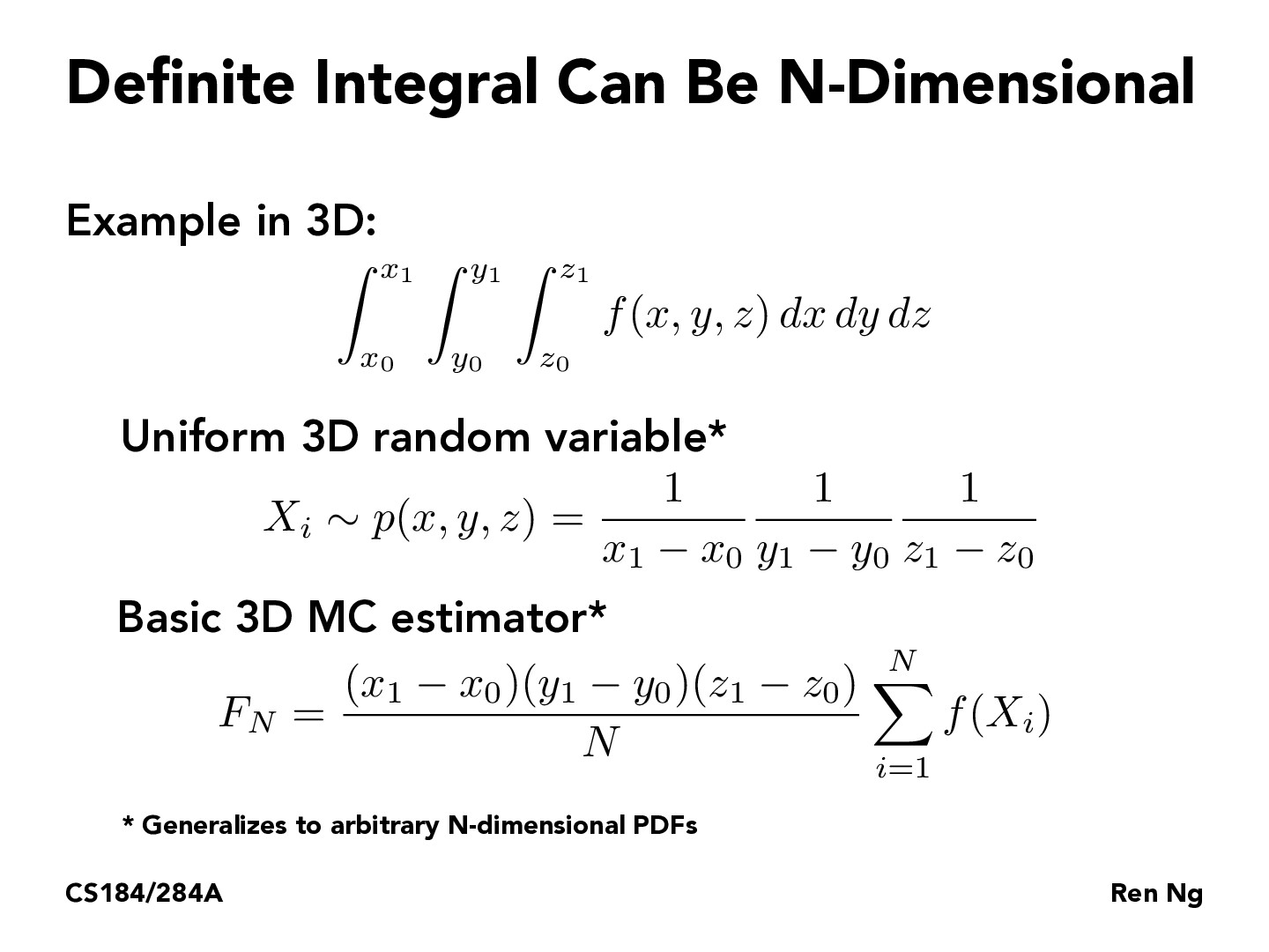 CS184/284A Lecture Slides