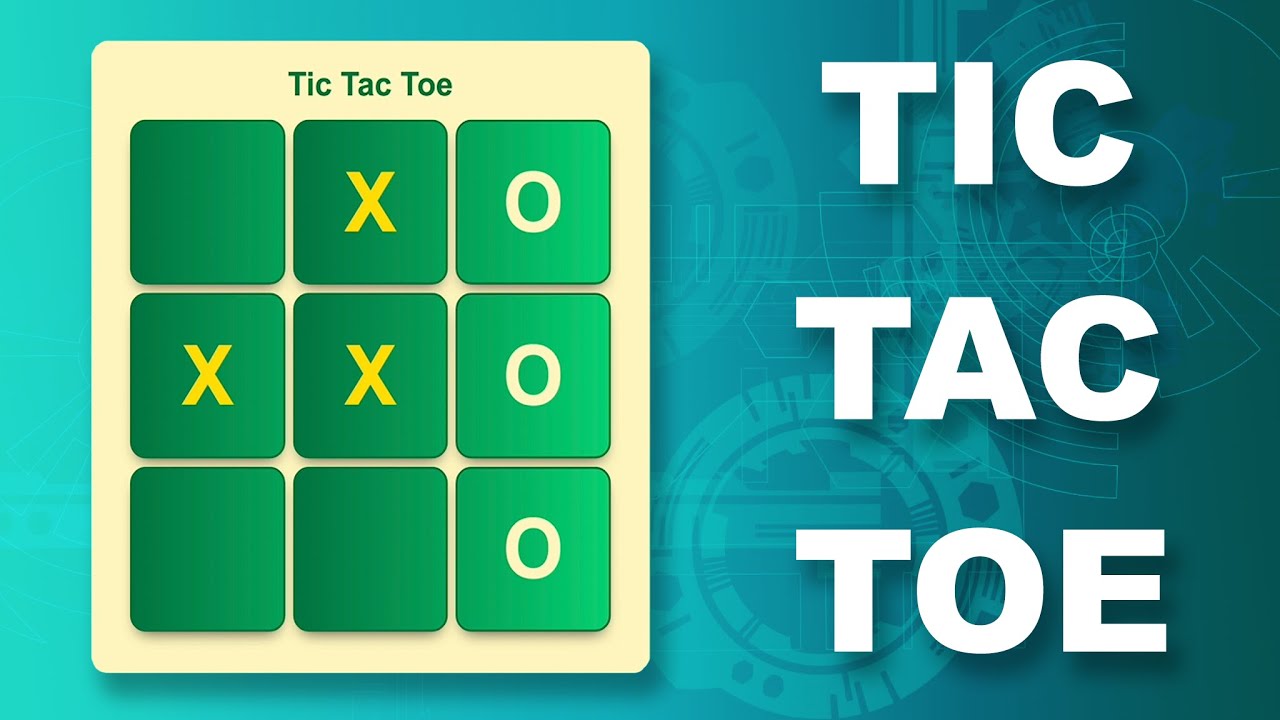 Javascript project A Tic Tac Toe game in 84 minutes
