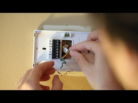 Install the Sensi thermostat in a few minutes