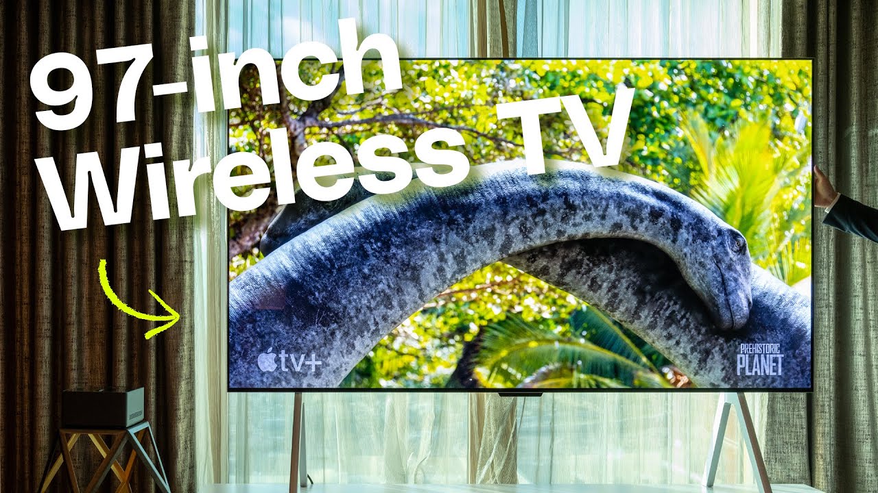 LG made an (almost) wireless 97inch OLED TV