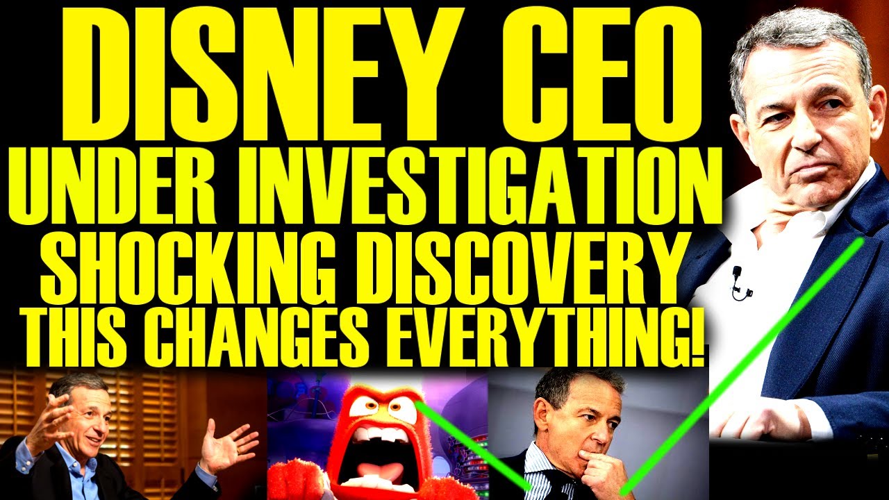 Disney CEO UNDER INVESTIGATION! Shocking Discovery Just Made Things
