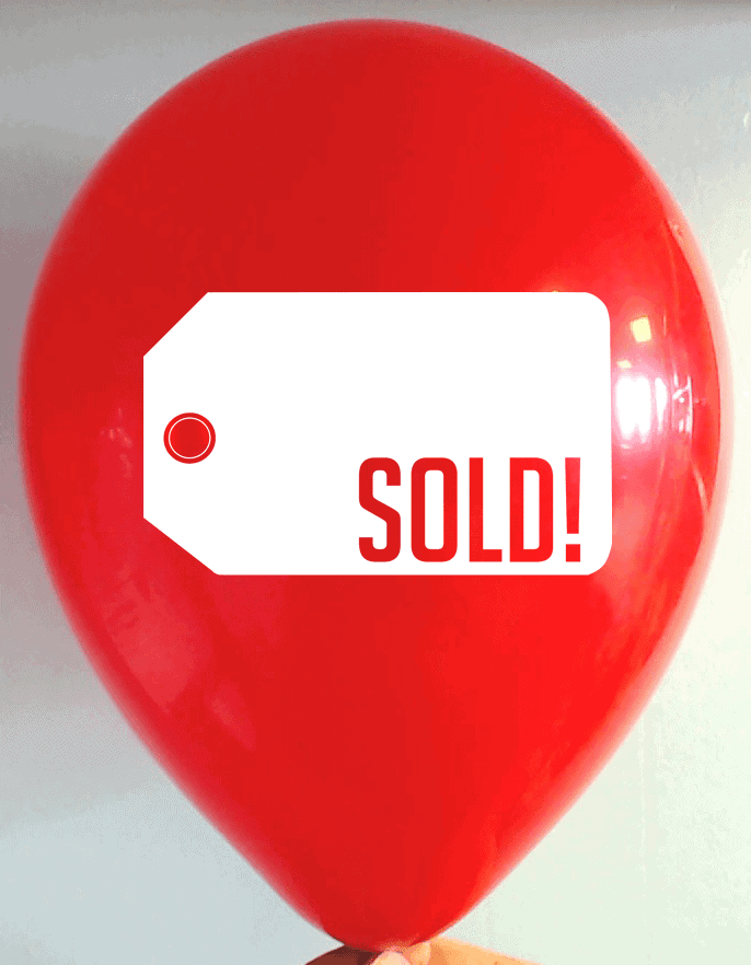 Custom Helium Balloons for Black Friday & Boxing Day Sales