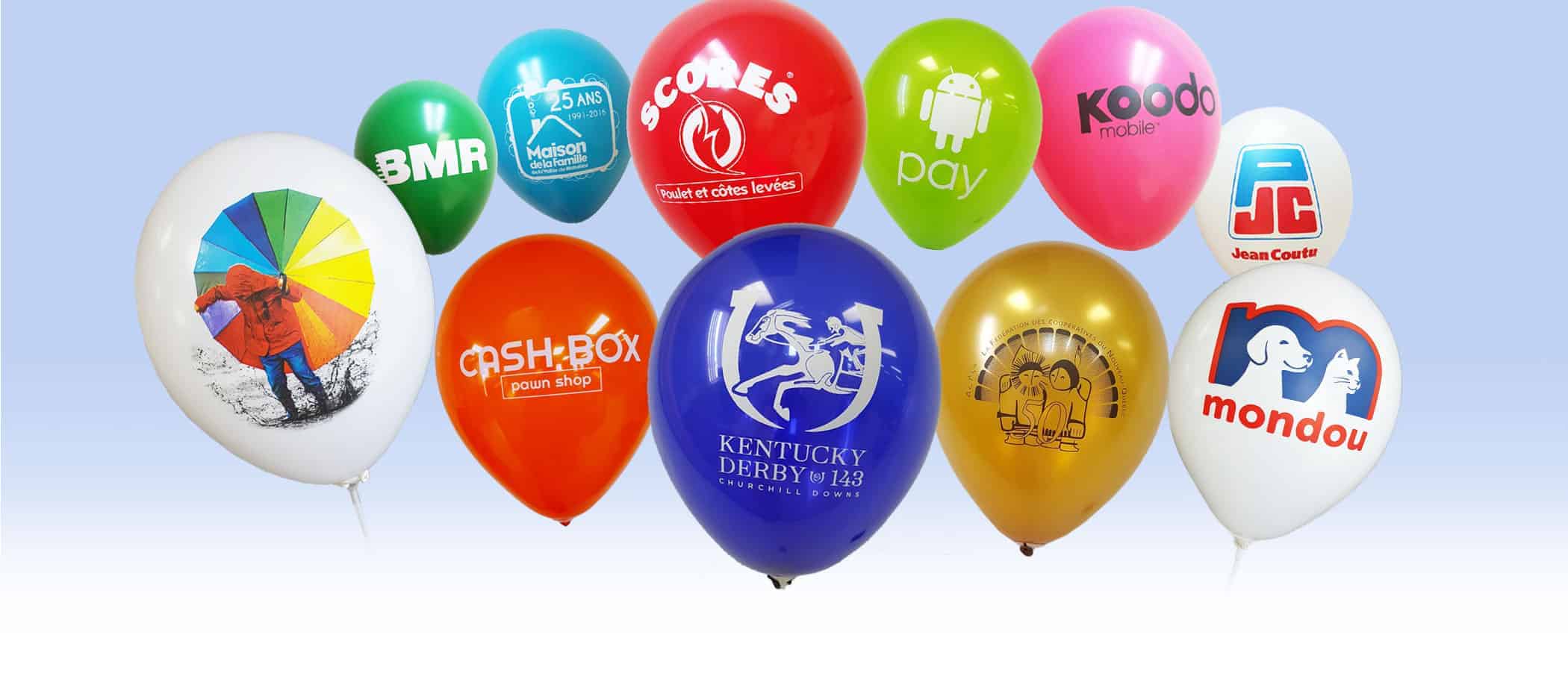 Décorations de ballons personnalisés Montréal CSA Balloons