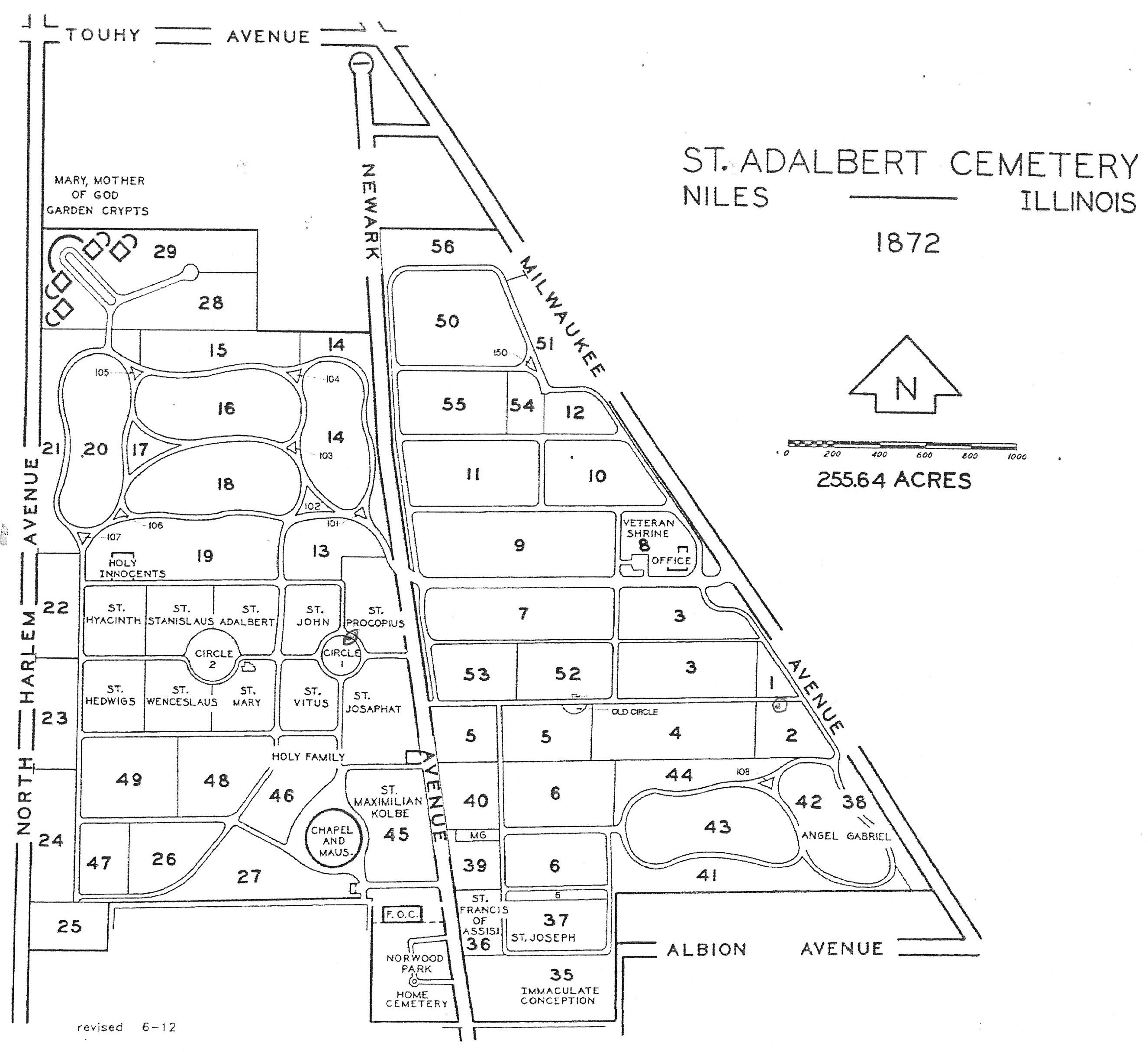 St. Adalbert Cemetery Czech & Slovak American Genealogy Society of