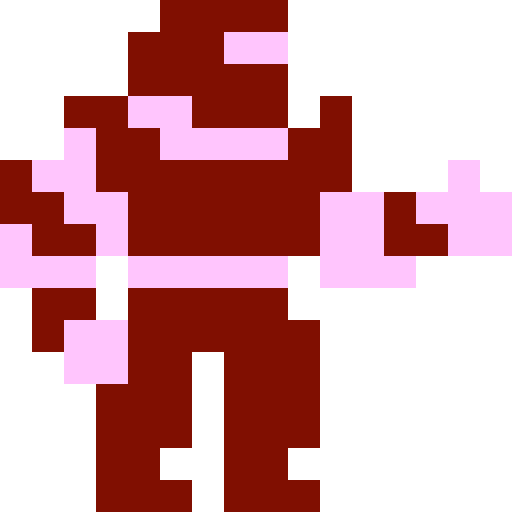 Pixel Art Juggernaut 16x16