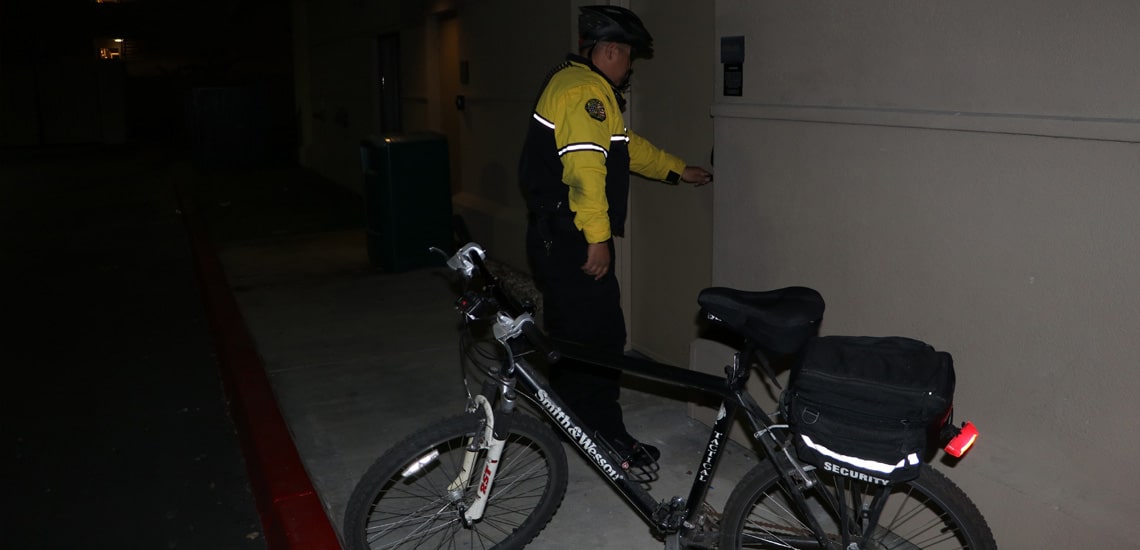 Security Bike Patrol Officers in Southern California California