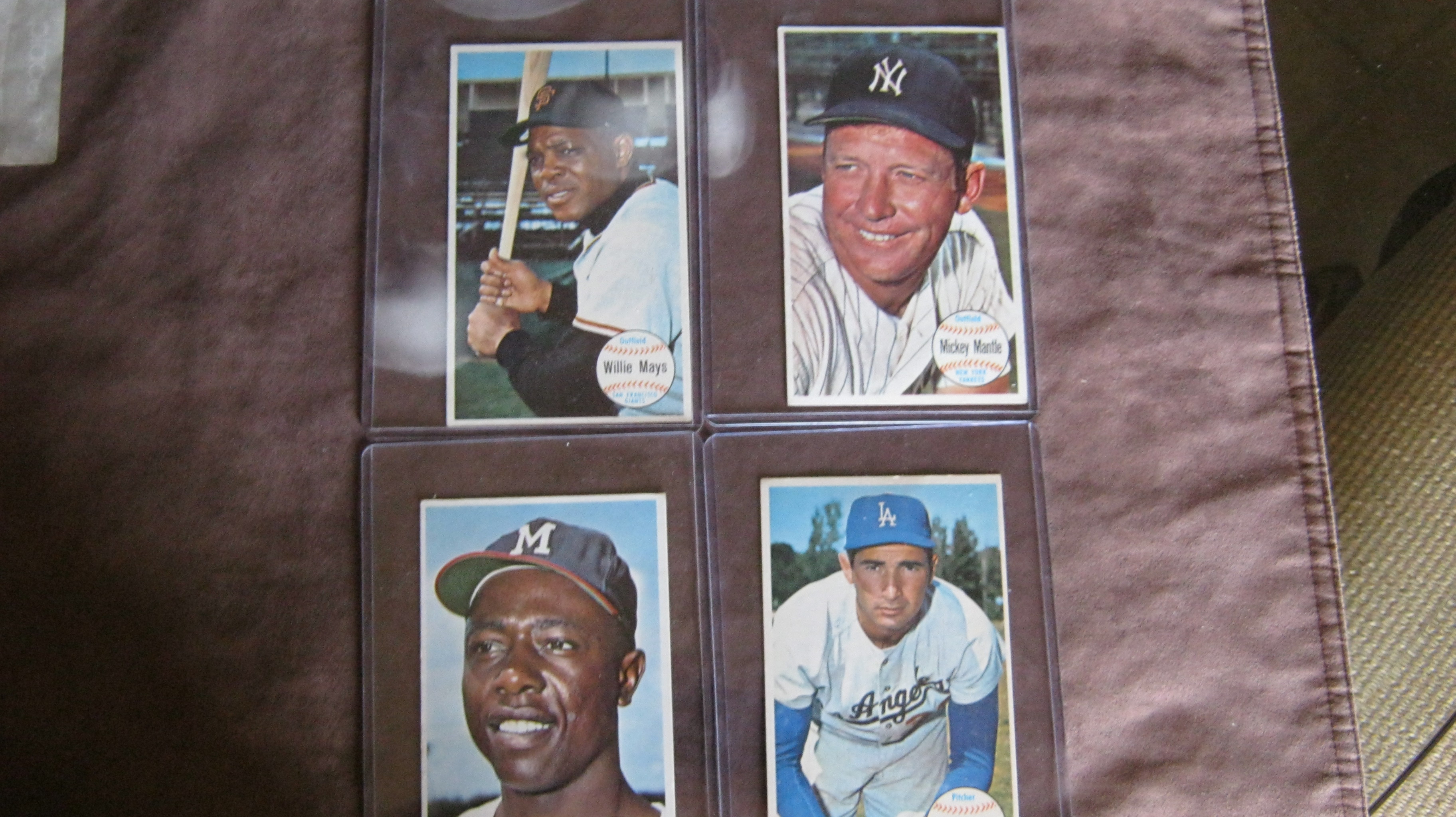 1964 Topps Giants Baseball Card Collection Sold For 265.00! Carol